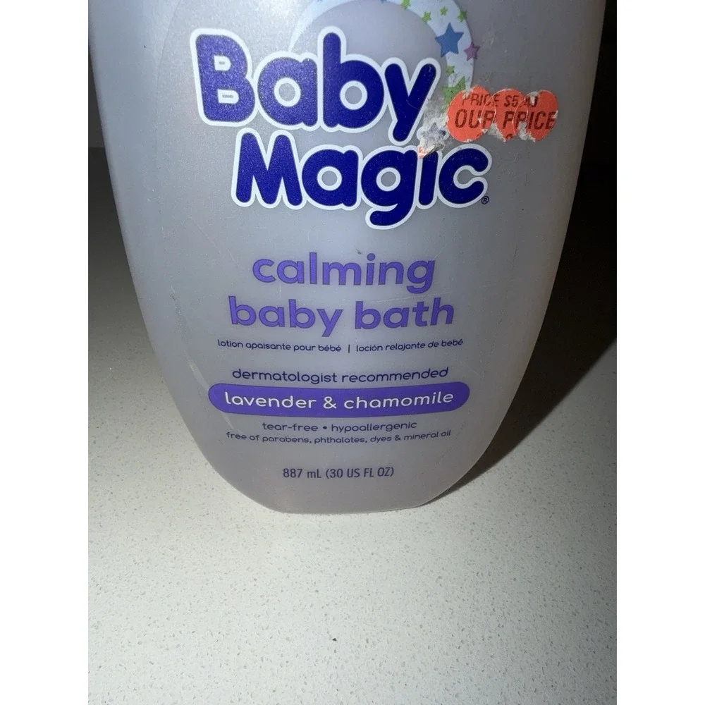 Baby Magic bath helps product